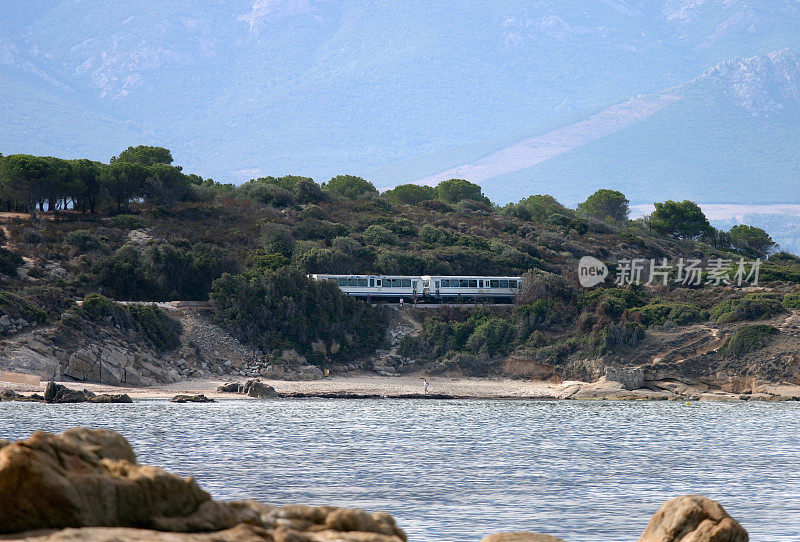Balagne Coastal Train for the Calvi to L'île Rousse Beaches, Corsica